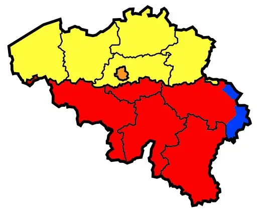 languagemap belgium